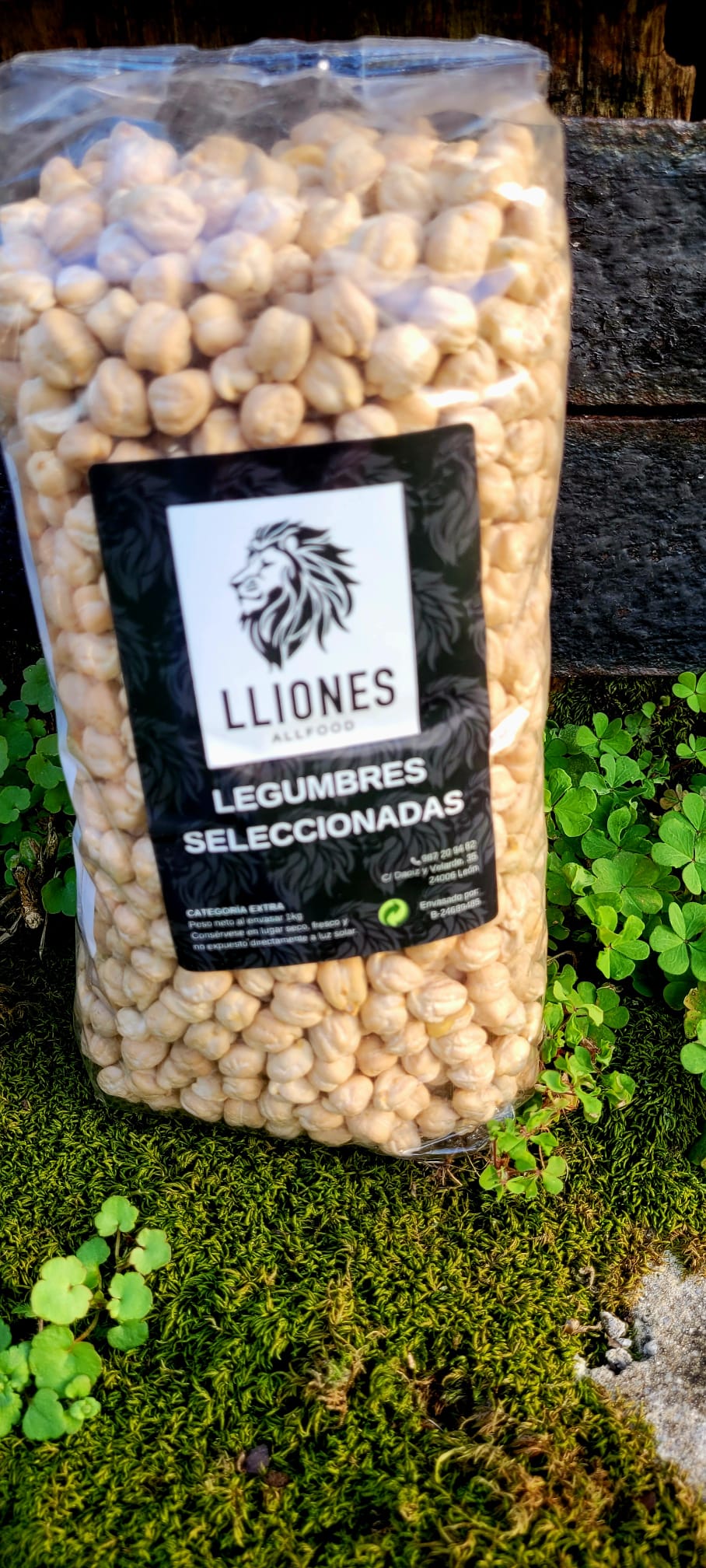 Productos de nuestra tierra - Garbanzo Garbanzo Castellano Lliones 1 Kg